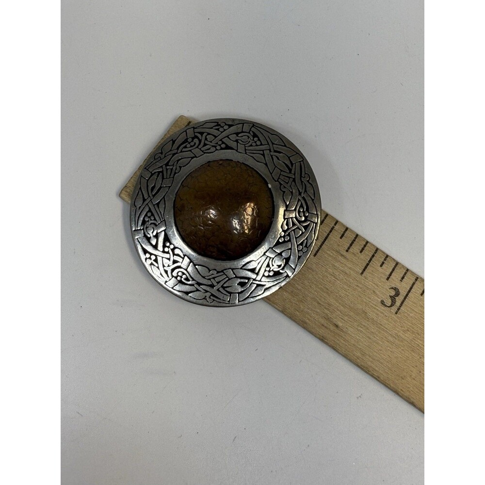 Vintage St Justin Tree Of Life Circular Design Brooch In Orginal Box - Picture 5 of 8